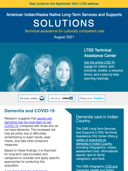 LTSS Newsletter – August 2021