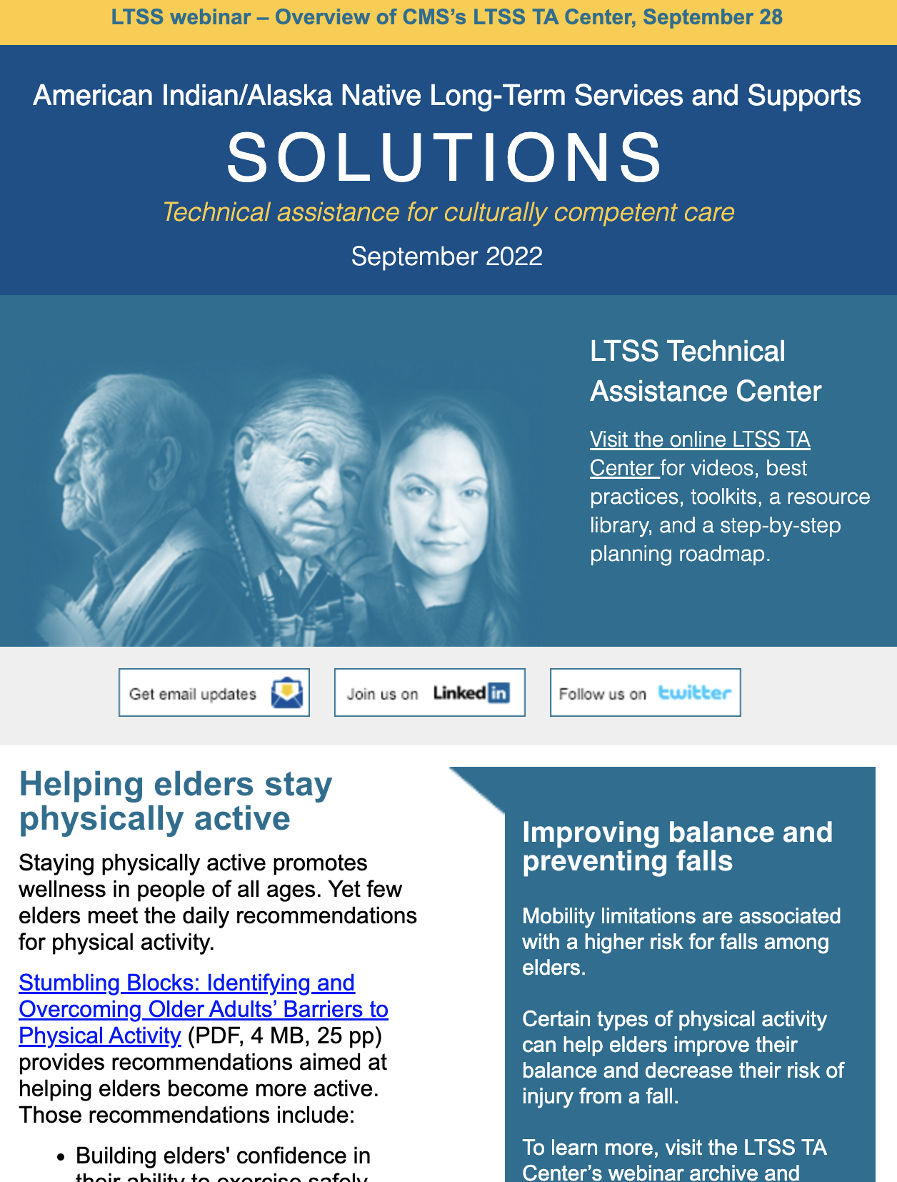 LTSS Newsletter – September 2022
