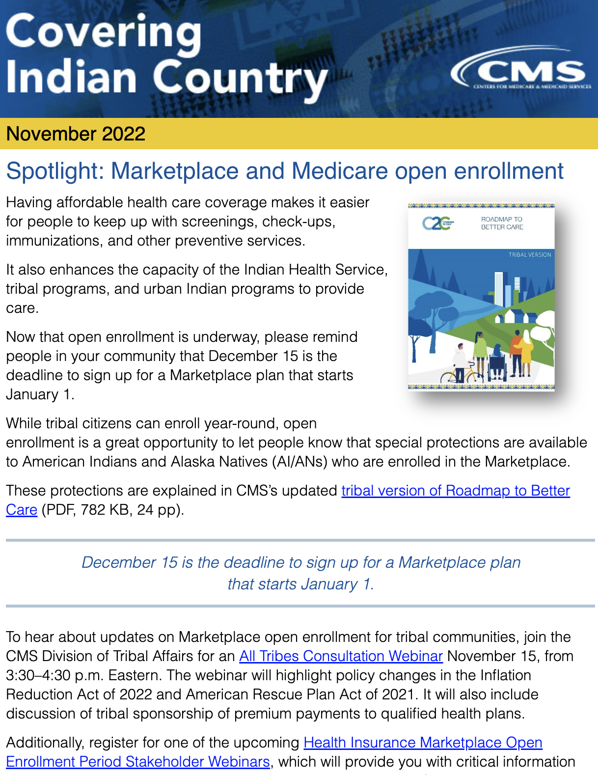 Covering Indian Country – November 2022