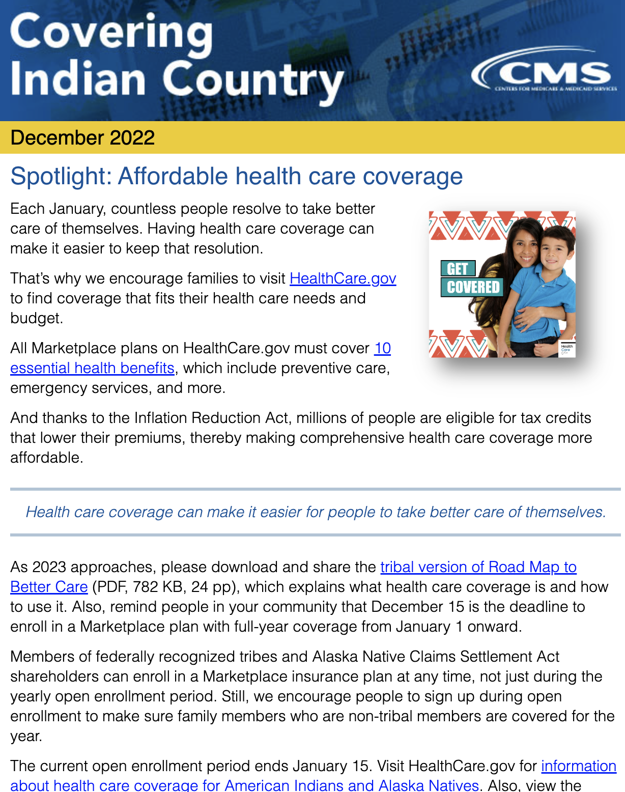 Covering Indian Country – December 2022