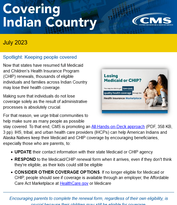Covering Indian Country – July 2023