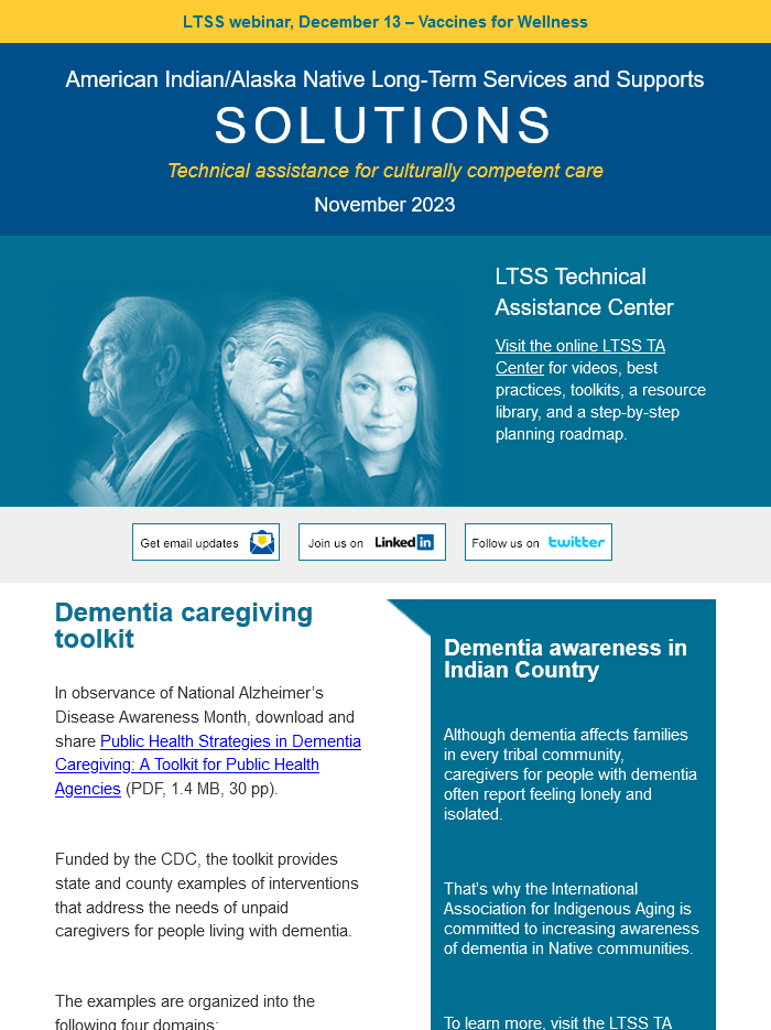 LTSS Newsletter – November 2023