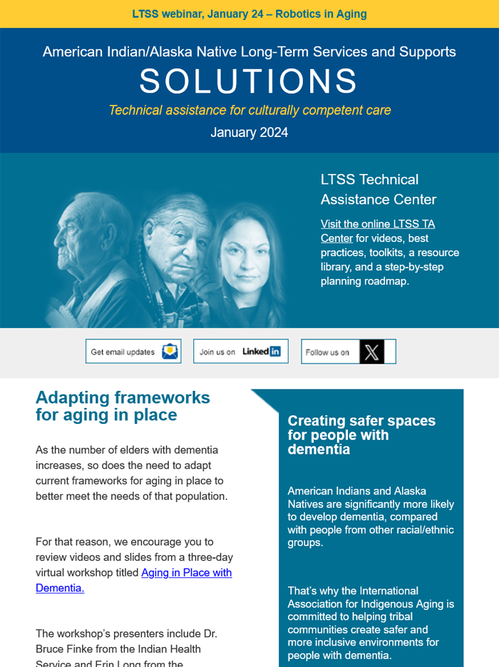 LTSS Newsletter – January 2024