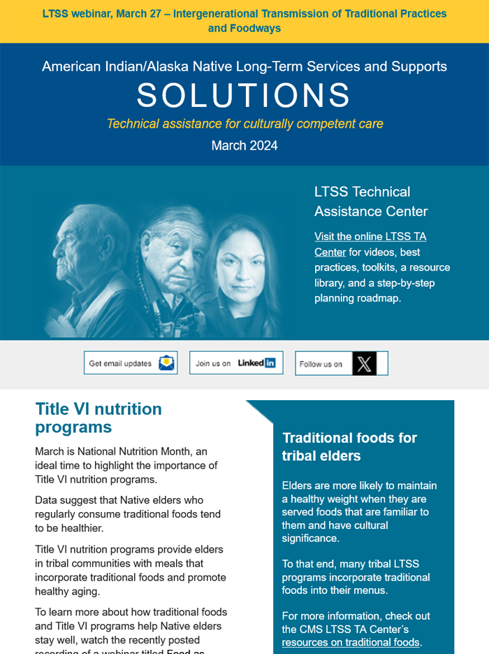 LTSS Newsletter – March 2024