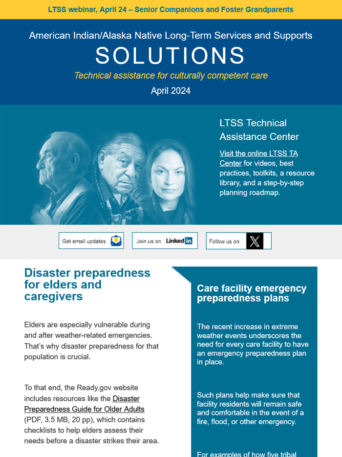 LTSS Newsletter – April 2024
