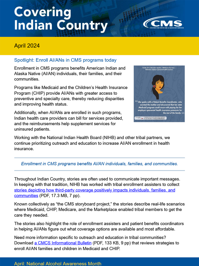 Covering Indian Country – April 2024