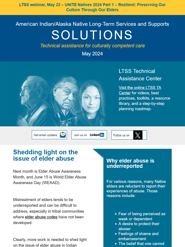 LTSS Newsletter – May 2024