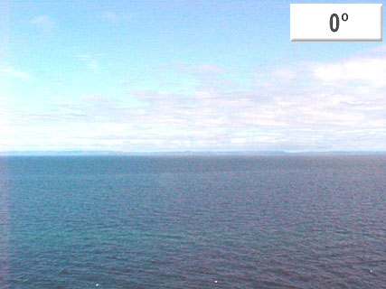 Viewing horizon 0° from Station ROAM4