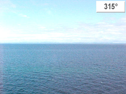 Viewing horizon 315° from Station ROAM4