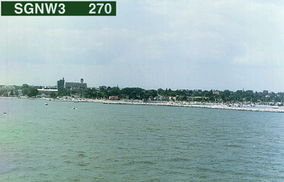 Viewing horizon 270° from Station SGNW3