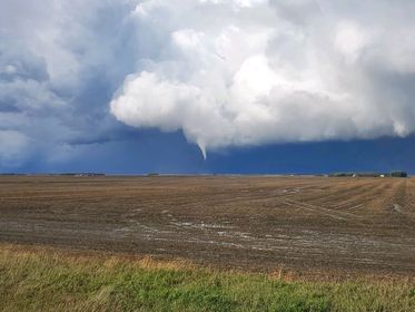 Tornado occurring in Big Stone County around or after 3:40 PM
