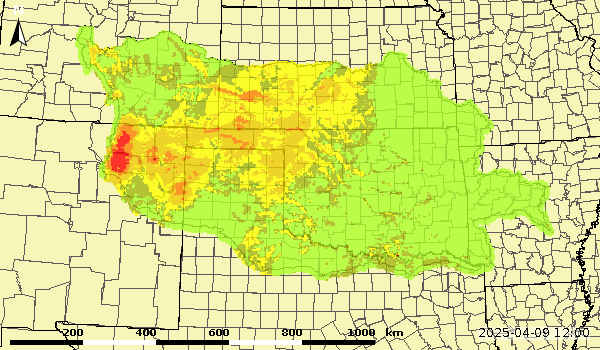 Upper Zone Soil Moisture
