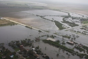 More residential and field flooding in northeast Cameron County near FM 1847 (click to enlarge)