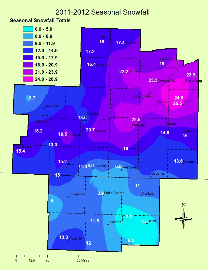 Seasonal Snowfall