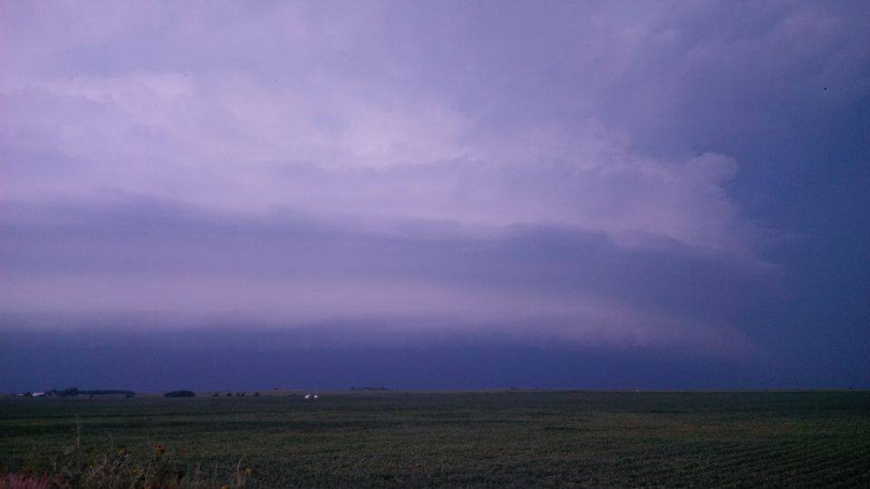Another Photo of a Mesocyclone Submitted by Dale Kaminski in Phelps County, NE.