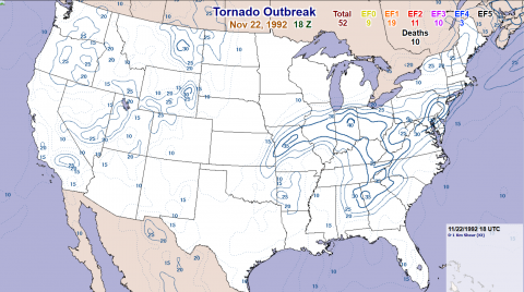 0-1km Shear at 1PM EST