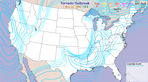 300mb Winds at 1 PM EST
