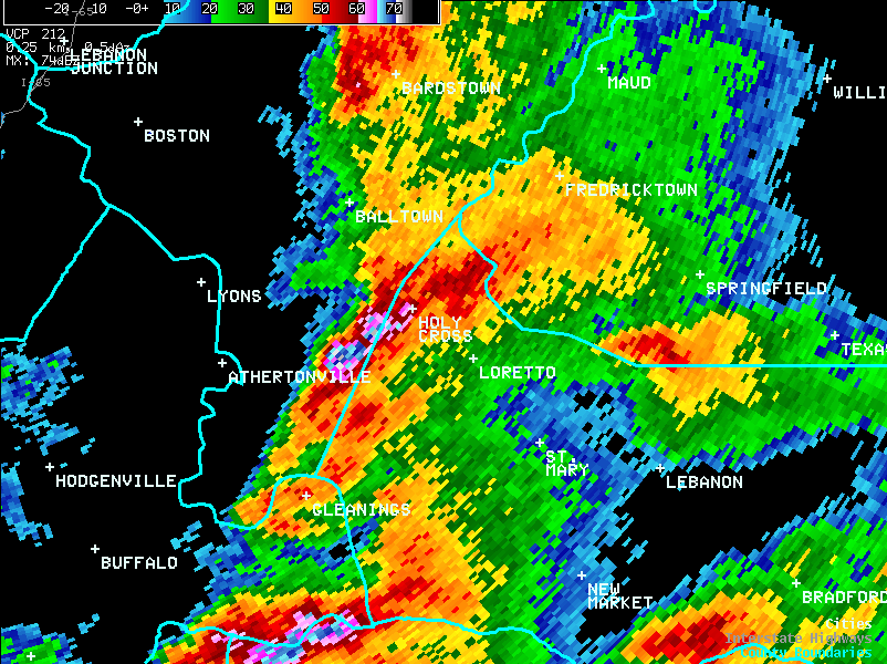 Holy Cross radar