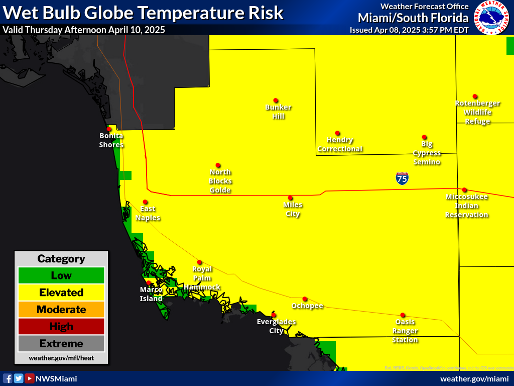 Wet Bulb Risk Day 3
