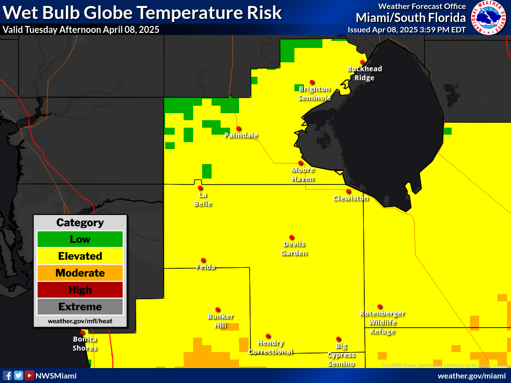 Wet Bulb Risk Day 1