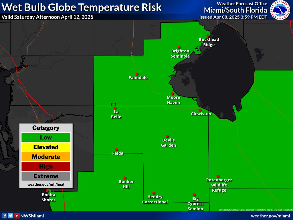 Wet Bulb Risk Day 5
