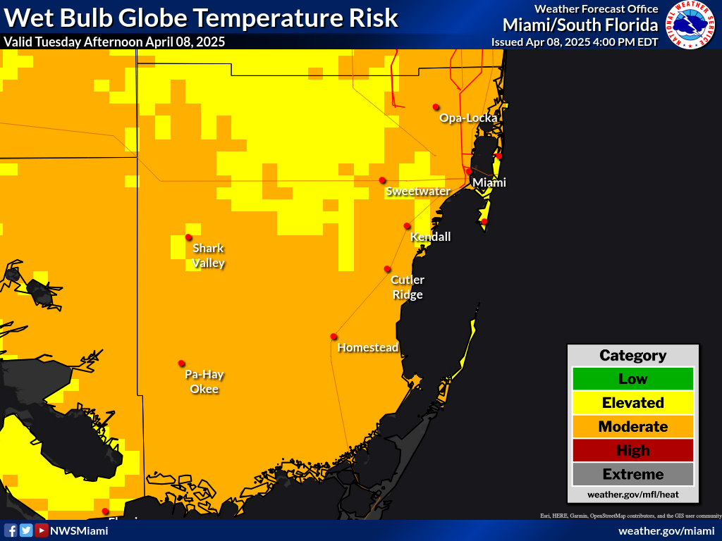 Wet Bulb Risk Day 1