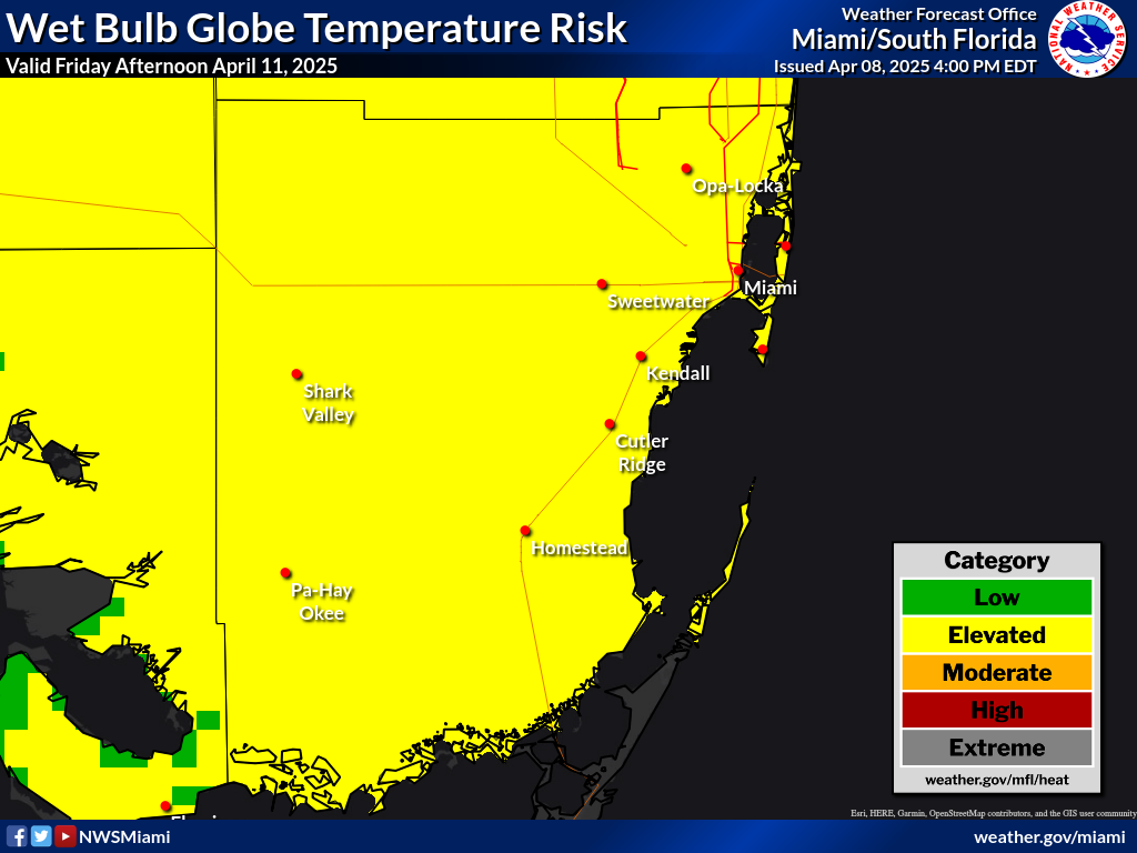 Wet Bulb Risk Day 4