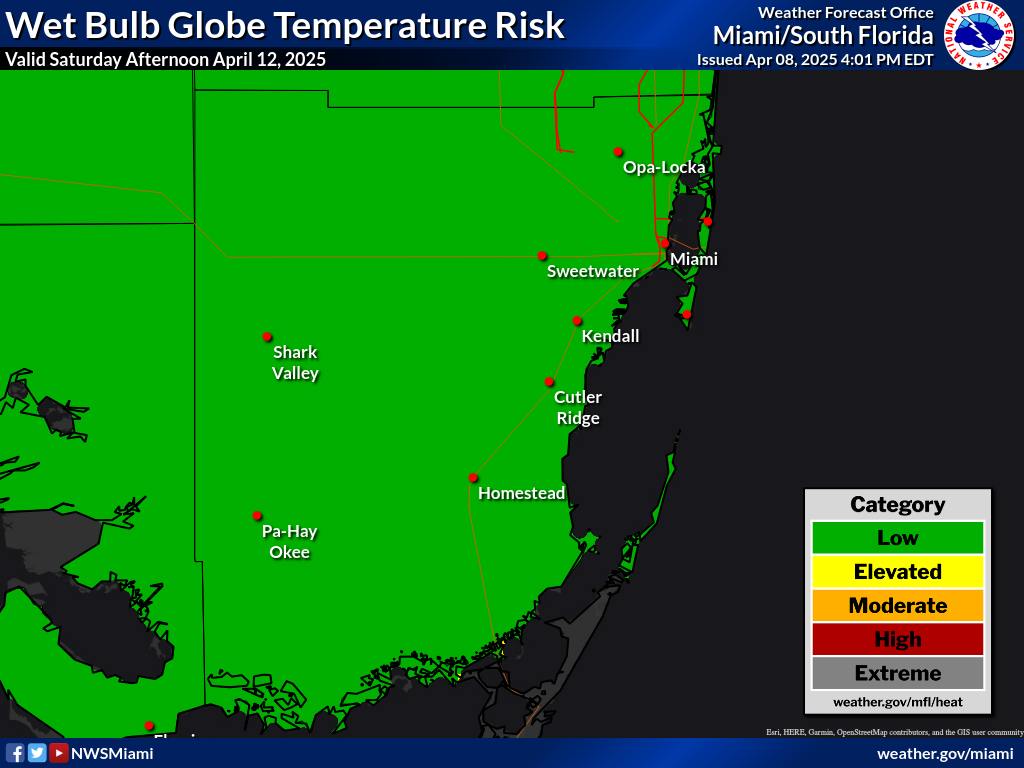 Wet Bulb Risk Day 5