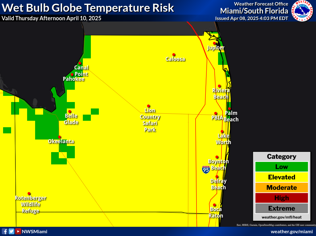 Wet Bulb Risk Day 3